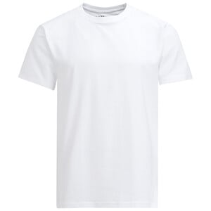 Herren T-Shirt mit Rundhalsausschnitt WEISS