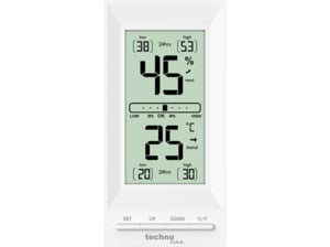 TECHNOLINE WS 9129 Temperaturstation, Weiß