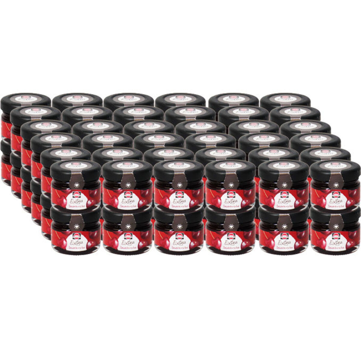 Bild 1 von Schwartau Sauerkirsch Konfitüre Portionsglas, 72er Pack