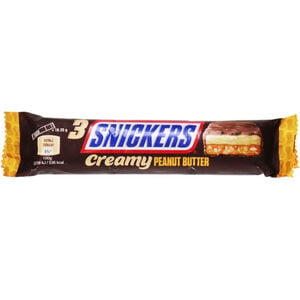 2 x Snickers Creamy Peanut Butter