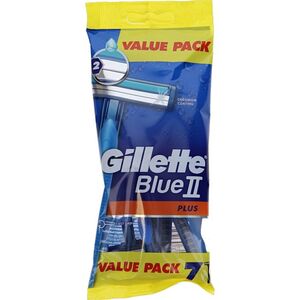 Gillette Einwegrasierer Blue II Plus, 7er Pack