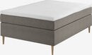 Bild 1 von Boxspringbett 140x200cm GOLD C110 grau-21 Memory