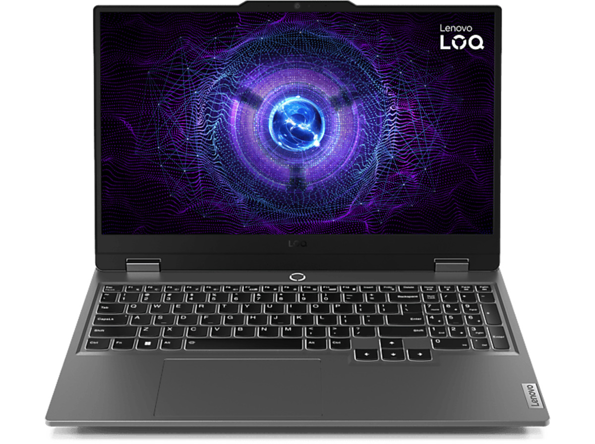 Bild 1 von LENOVO LOQ 15IRX9, Gaming Notebook, mit 15,6 Zoll Display, Intel® Core™ i7,13650HX Prozessor, 16 GB RAM, 1 TB SSD, NVIDIA GeForce RTX™ 4060, Luna Grey, Windows 11 Home (64 Bit), Luna Grey