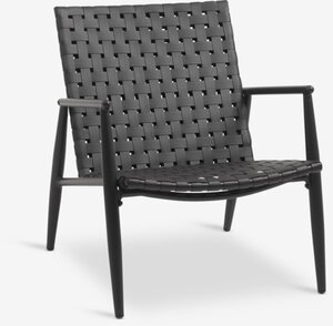 Lounge-Sessel EDDERUP schwarz