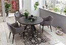 Bild 1 von SIT Esstisch Tops&Tables, mit Massivholzplatte aus Mangoholz, runder Tisch