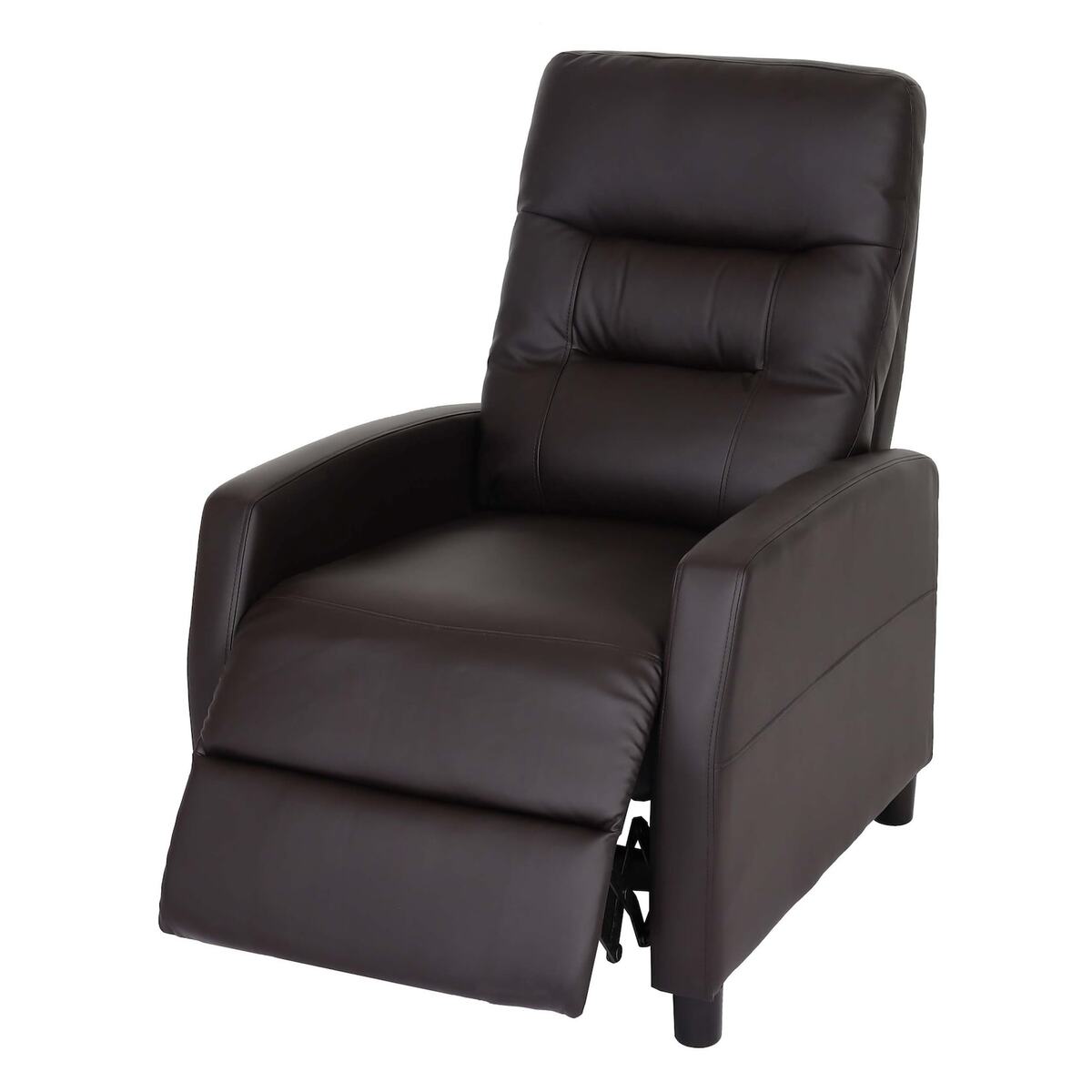 Bild 1 von Fernsehsessel MCW-K52, Relaxsessel TV-Sessel Liegesessel, Liegefunktion Kunstleder ~ braun