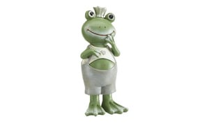 Deko Frosch ¦ grün ¦ Polyresin (Kunstharz) ¦ Maße (cm): B: 6,8 H: 15,5 T: 5 Dekoration > Dekoartikel - Sconto