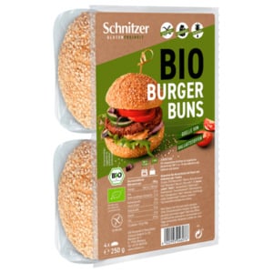 Schnitzer Bio Hamburger Buns glutenfrei 250g