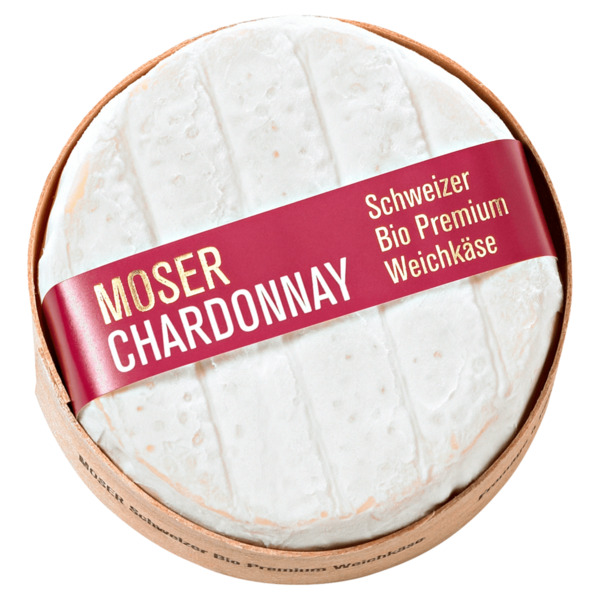Bild 1 von Moser Chardonnay Schweizer Bio-Premium-Weichkäse 125g