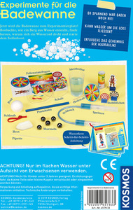 Kosmos Experimente für die Badewanne Experimentier-Set