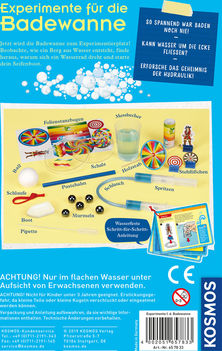 Bild 1 von Kosmos Experimente für die Badewanne Experimentier-Set