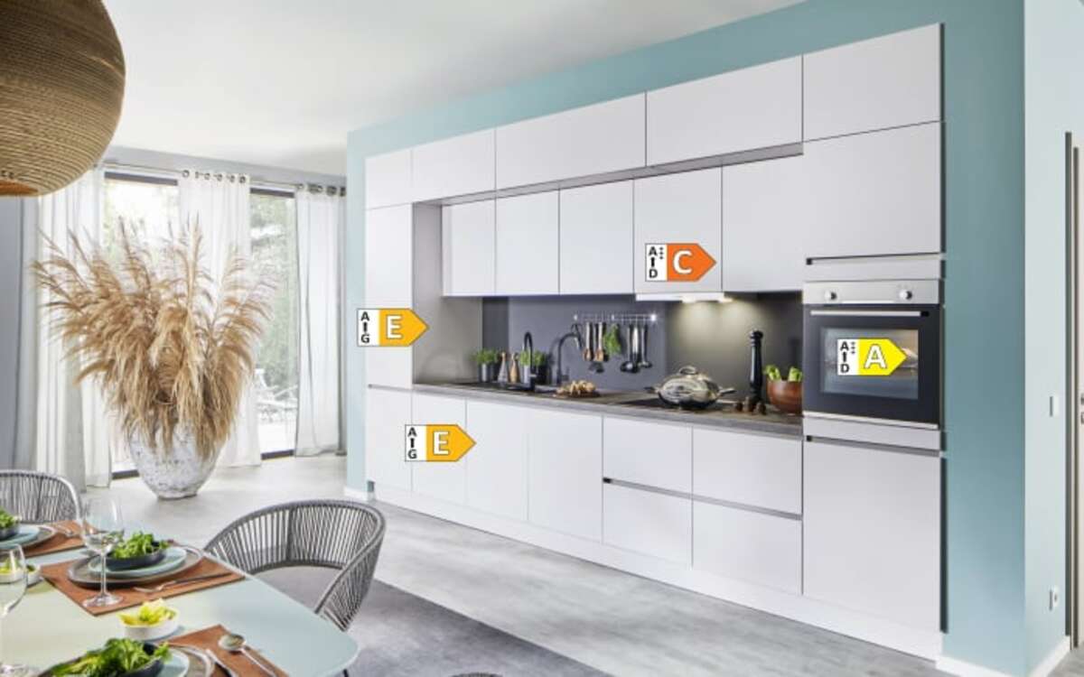 Bild 4 von Impressa - Einbauküche Uno, weiß, inkl Neff Elektrogeräte