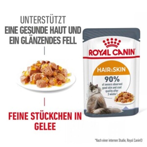 Bild 1 von ROYAL CANIN Hair & Skin in Gelee 12x85 g