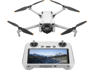 DJI Mini 3 (DJI RC) EU Drohne, Grau/Weiß, Grau/Weiß