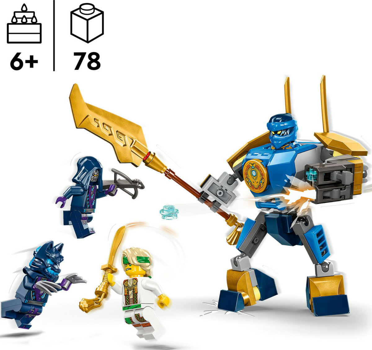 Bild 4 von LEGO NINJAGO 71805 Jays Battle Mech