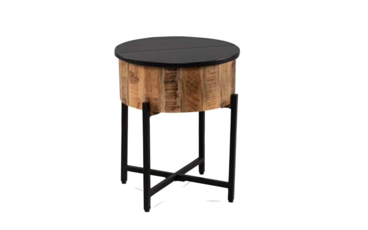 Bild 1 von Beistelltisch Fabio 1, massives Mangoholz