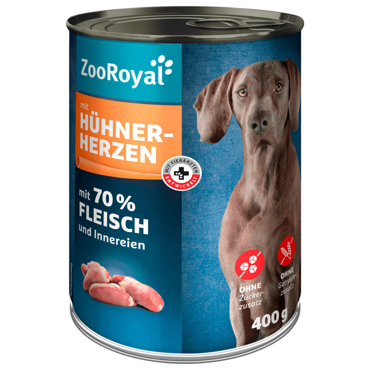 Bild 1 von ZooRoyal mit Hühnerherzen 400g