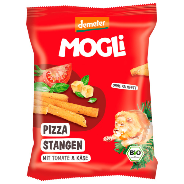 Bild 1 von Mogli Bio Demeter Pizza Stangen Käse & Olivenöl 75g