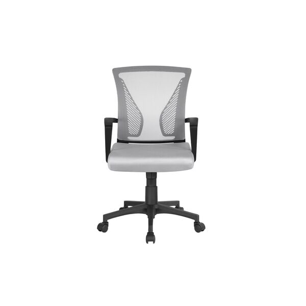 Bild 1 von Yaheetech Bürostuhl Schreibtischstuhl Drehstuhl Chefsessel office Stuhl höhenverstellbar Ergonomisches Design Grau