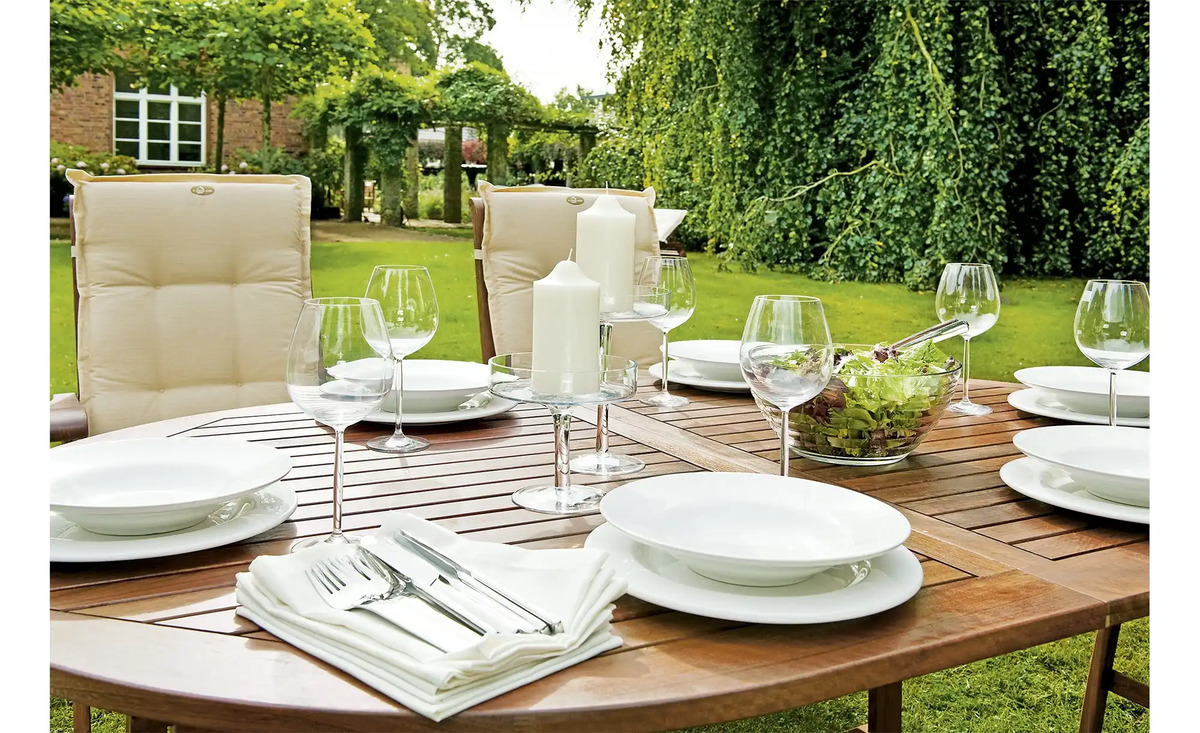 Bild 2 von Yorkshire Gartentisch, ausziehbar Holstein A