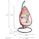 Bild 2 von Greemotion Hängesessel Turin Ø ca. 103 cm Höhe ca. 210 cm