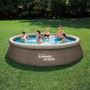 Bild 4 von Summer Waves Doppel-Rattan Quick Set Pool 3,96 m x 0,84 m