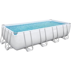 Power Steel  Frame Pool 549 x 274 x 122 cm Komplett-Set eckig