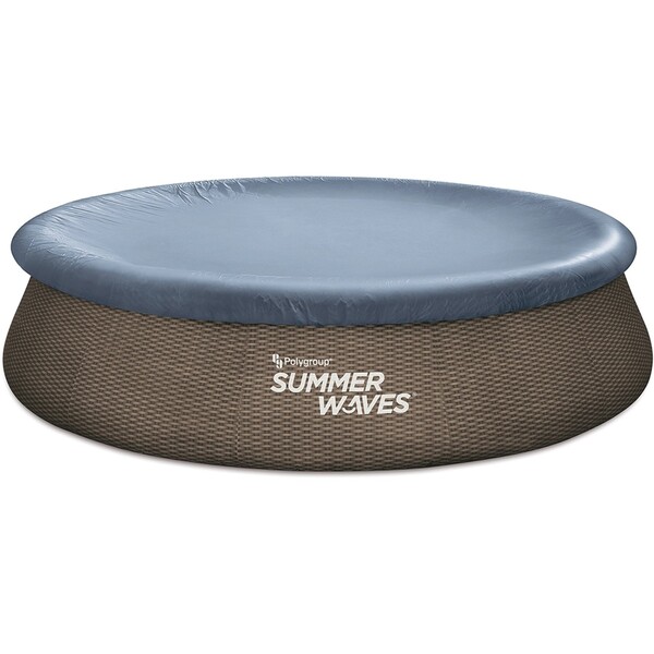 Bild 1 von Summer Waves Doppel-Rattan Quick Set Pool 3,96 m x 0,84 m