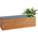 Bild 2 von Pflanzbank Eldorendo 2-Sitzer aus Holz Braun 138 cm x 45 cm x 34 cm