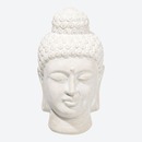 Bild 1 von Deko-Buddha-Kopf aus Polyresin, ca. 12x12x22cm, White