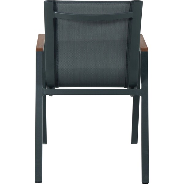 Bild 4 von Stapelstuhl Yokum mit Textilbespannung Aluminium