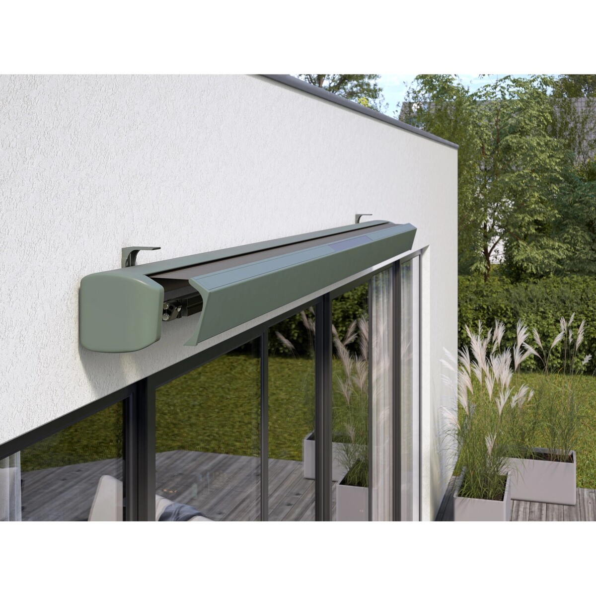 Bild 4 von Kassettenmarkise Maraca 295 cm x 200 cm Anthrazit Solarbetrieb