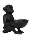 Bild 1 von Schwarzer Deko-Affe, ca. 14,5 x 20 x 20 cm, schwarz