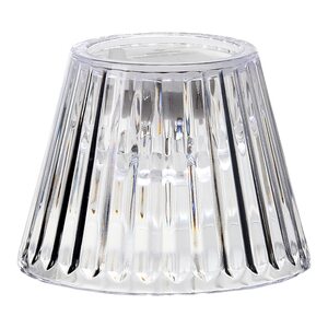 Tischlampe MINI GROOVE Hca5,5cm, klar