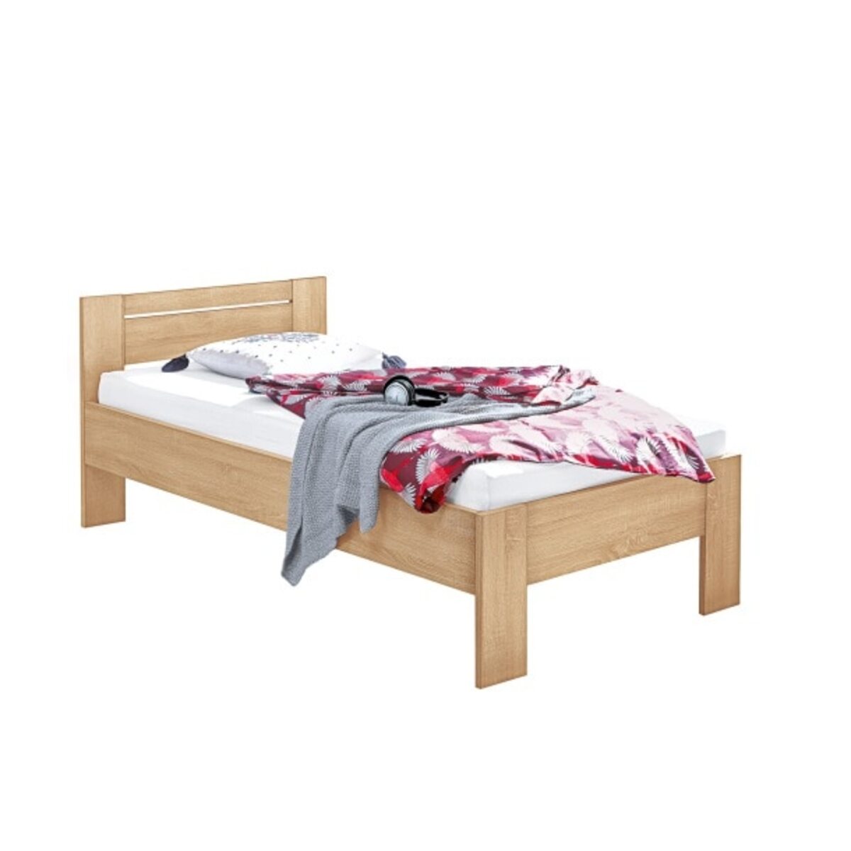 Bild 1 von Futonbett Lara Eiche Sonoma Nachbildung ca. 90 x 200 cm