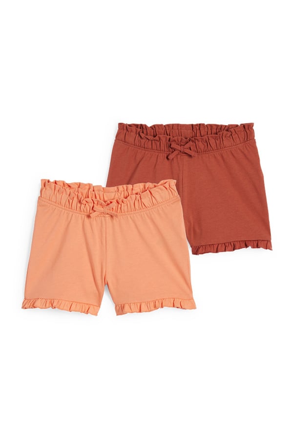 Bild 1 von C&A Multipack 2er-Shorts, Orange, Größe: 92