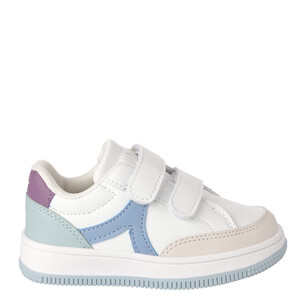 Kinder Sneaker mit Klettverschluss HELLTÜRKIS / WEISS / HELLBLAU