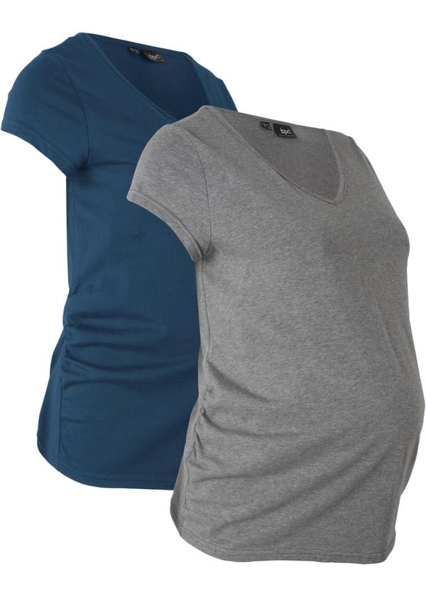 Bild 1 von Basic Umstandsshirts, 2er-Pack​, 36/38