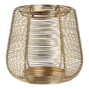 Windlicht POSH ca.16cm, gold