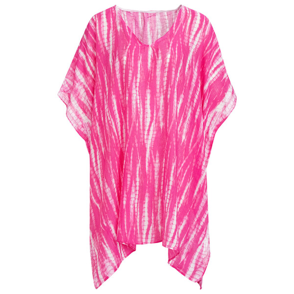 Bild 1 von Damen Poncho im Batik-Style PINK