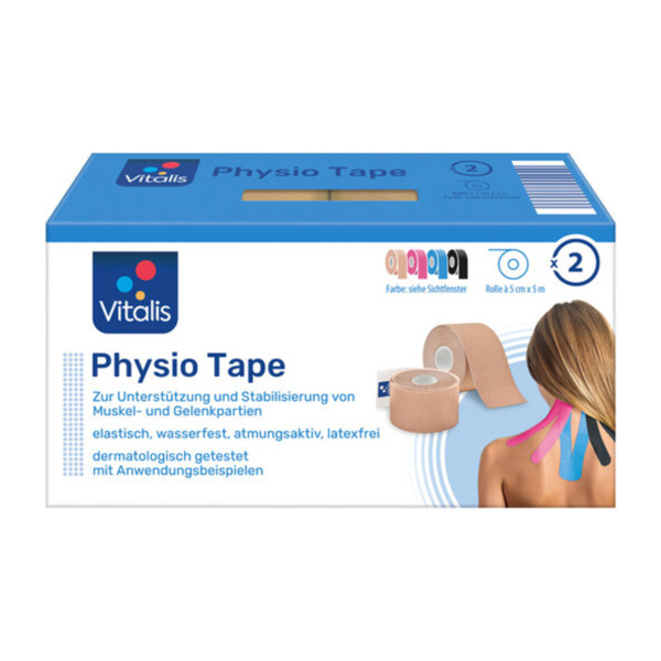 Bild 1 von Physio Tape, 2er Set, beige