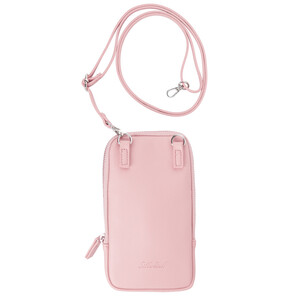 Damen Handytasche aus Lederimitat ROSA