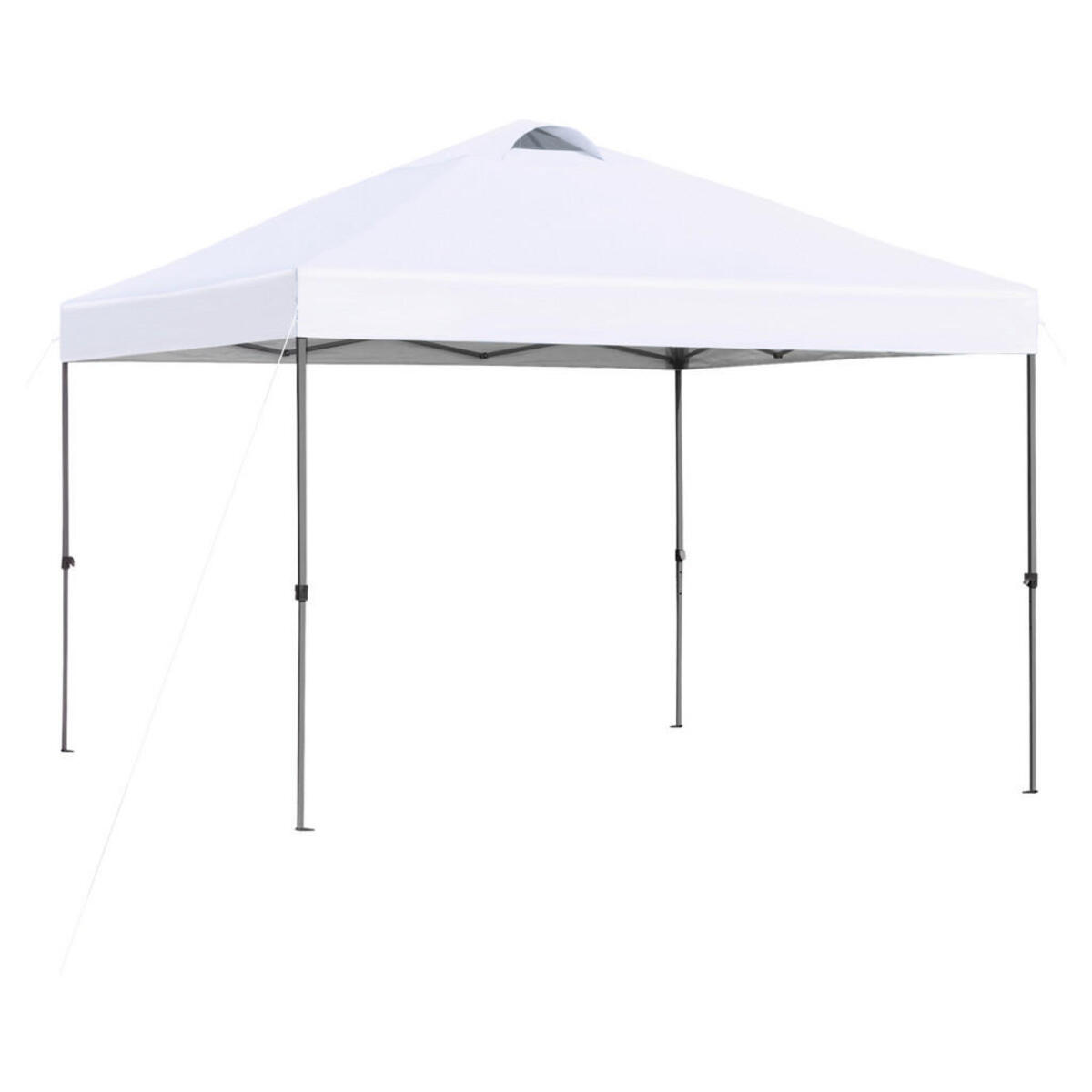 Bild 1 von Outsunny Pop-Up-Pavillon weiß Stahl B/H/L: ca. 295x264x295 cm