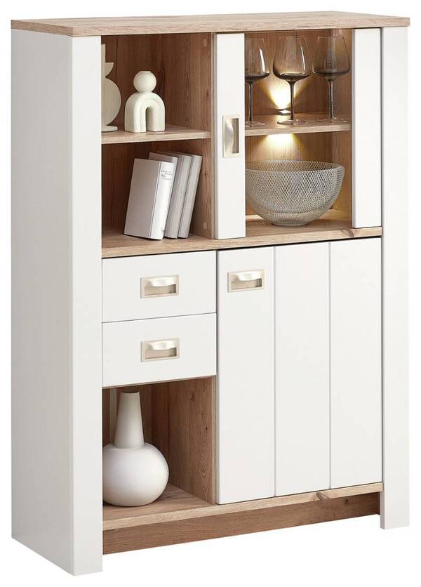 Bild 1 von Hom´in Highboard ETIENNE, Holznachbildung