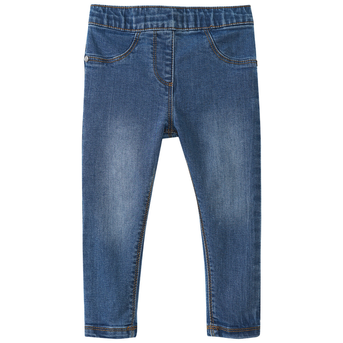 Bild 1 von Mädchen Jeggings mit Elastikbund BLAU