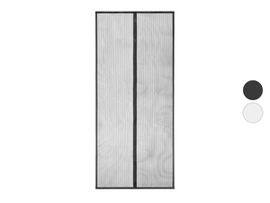 LIVARNO home Tür-Fliegengitter, 100 x 220 cm, Netz mit Magnetverschluss
