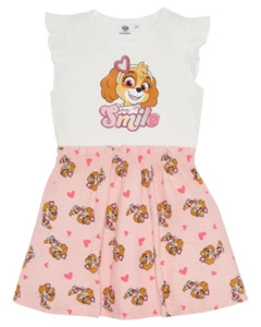 Paw Patrol Kleid, Paw Patrol, Glitzerdetails, offwhite