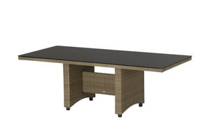 a casa mia Dining-Tisch  Reggio beige Maße (cm): B: 100 H: 73,5 Garten