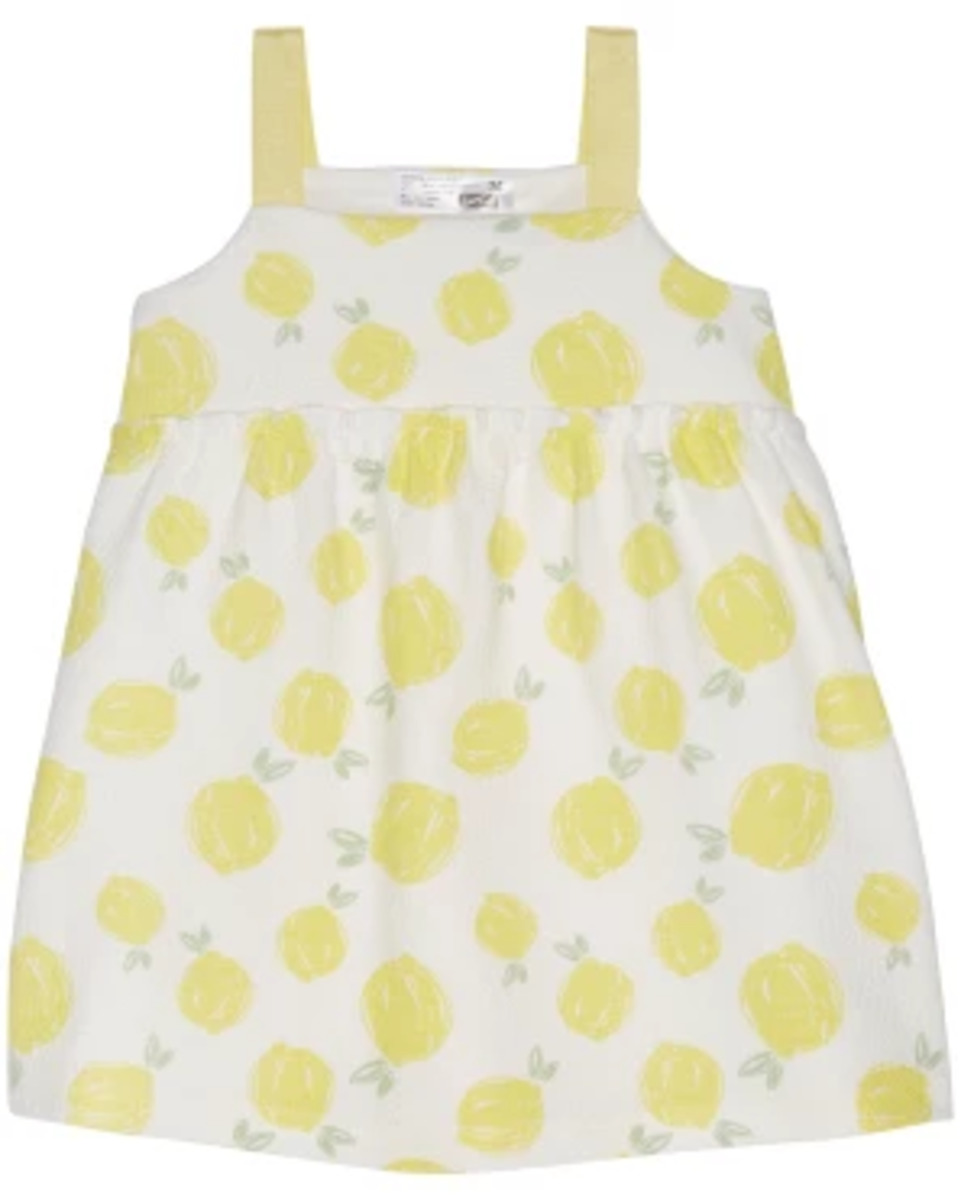 Bild 1 von Sommerliches Kleid, Teilungsnaht, hellgelb