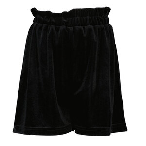 Mädchenshorts, Schwarz, 122/128